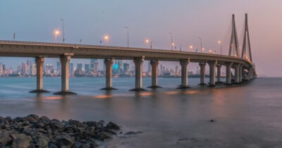 Sea the amazing Bandra-Worli Sea Link bridge with Mumbai flight deals from The Flight Expert
