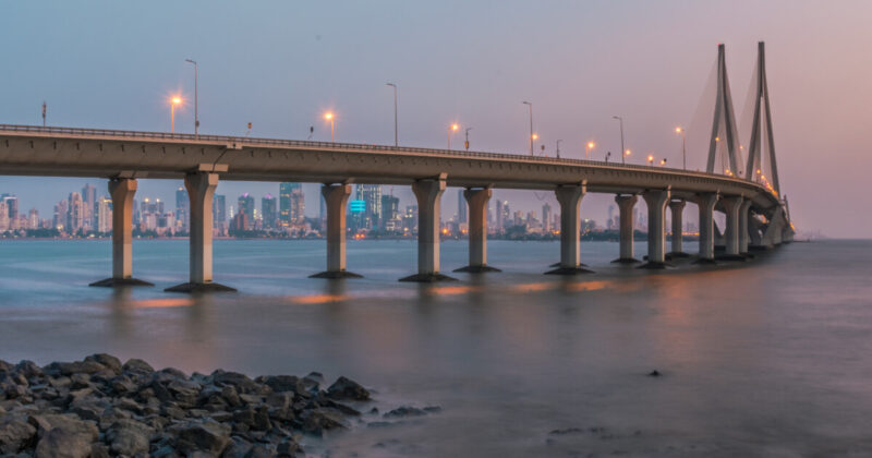 Sea the amazing Bandra-Worli Sea Link bridge with Mumbai flight deals from The Flight Expert